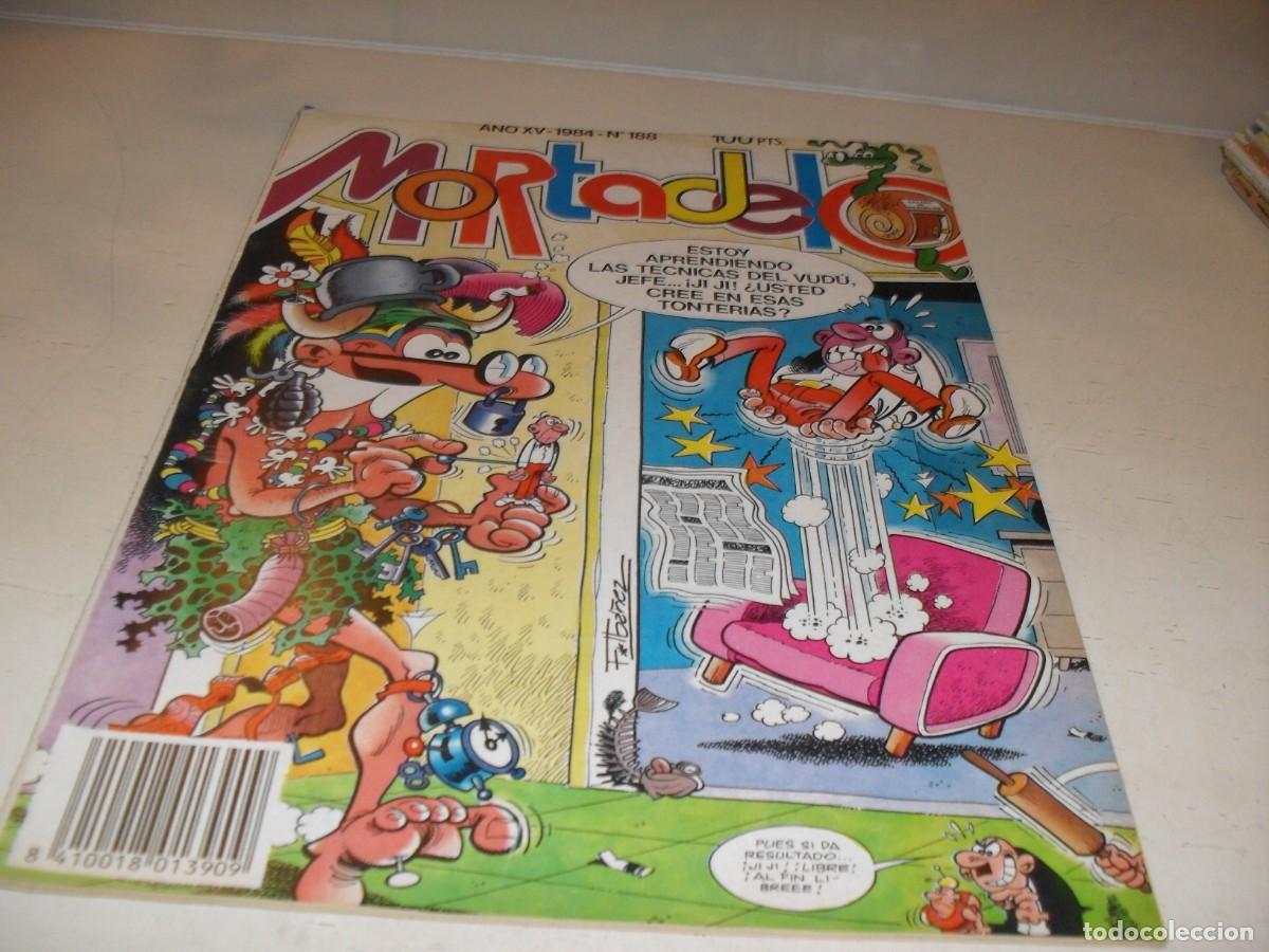 Tebeos: SUPER MORTADELO N&ordm; 188,DE 277,,CON EL CAPITAN PANTERA,DE CARRILLO .BRUGUERA,1972