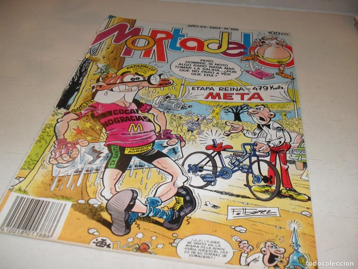 Tebeos: SUPER MORTADELO N&ordm; 186,DE 277,,CON LA FOTONOVELA EXTERMINIUS.BRUGUERA,1972