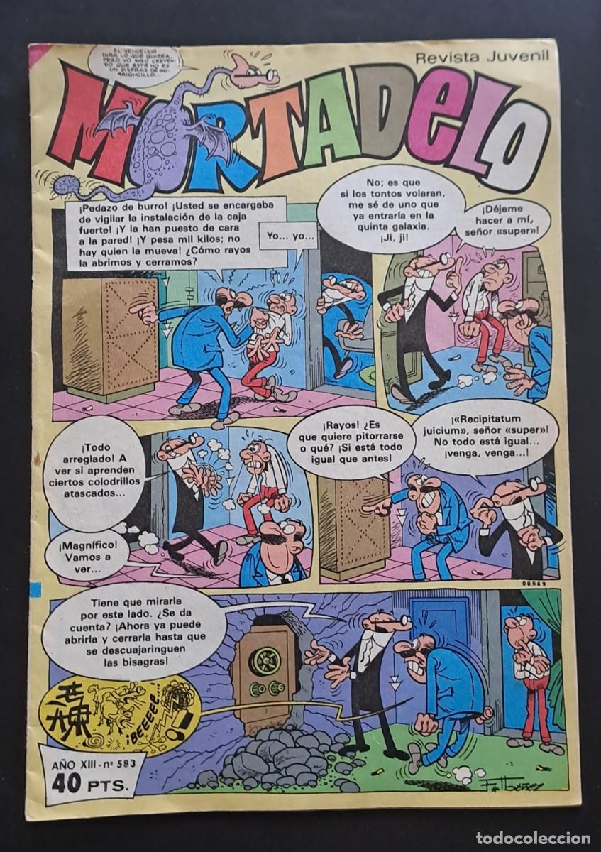 Livros de Banda Desenhada: MORTADELO. A&Ntilde;O XIII N&ordm; 583 EDITORIAL BRUGUERA 1982