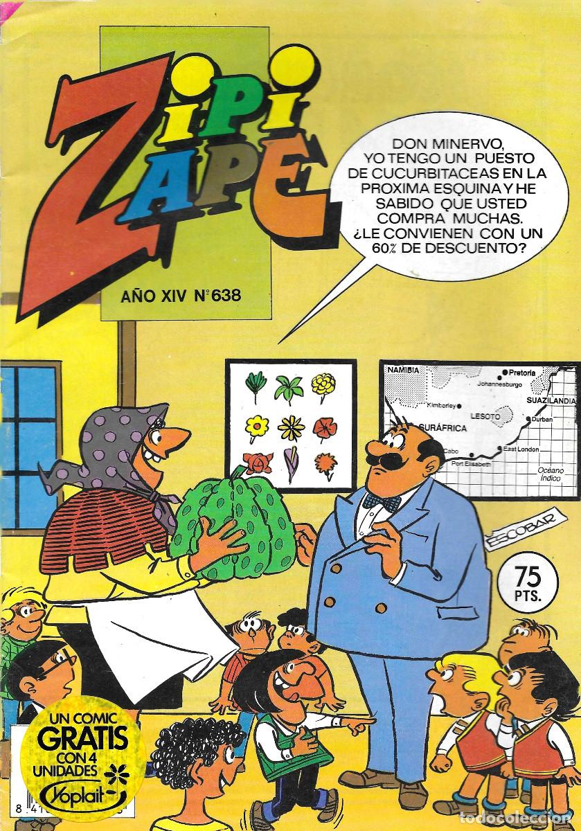 Tebeos: Zipi Zape. N&ordf; 638. Editorial Bruguera S.A.