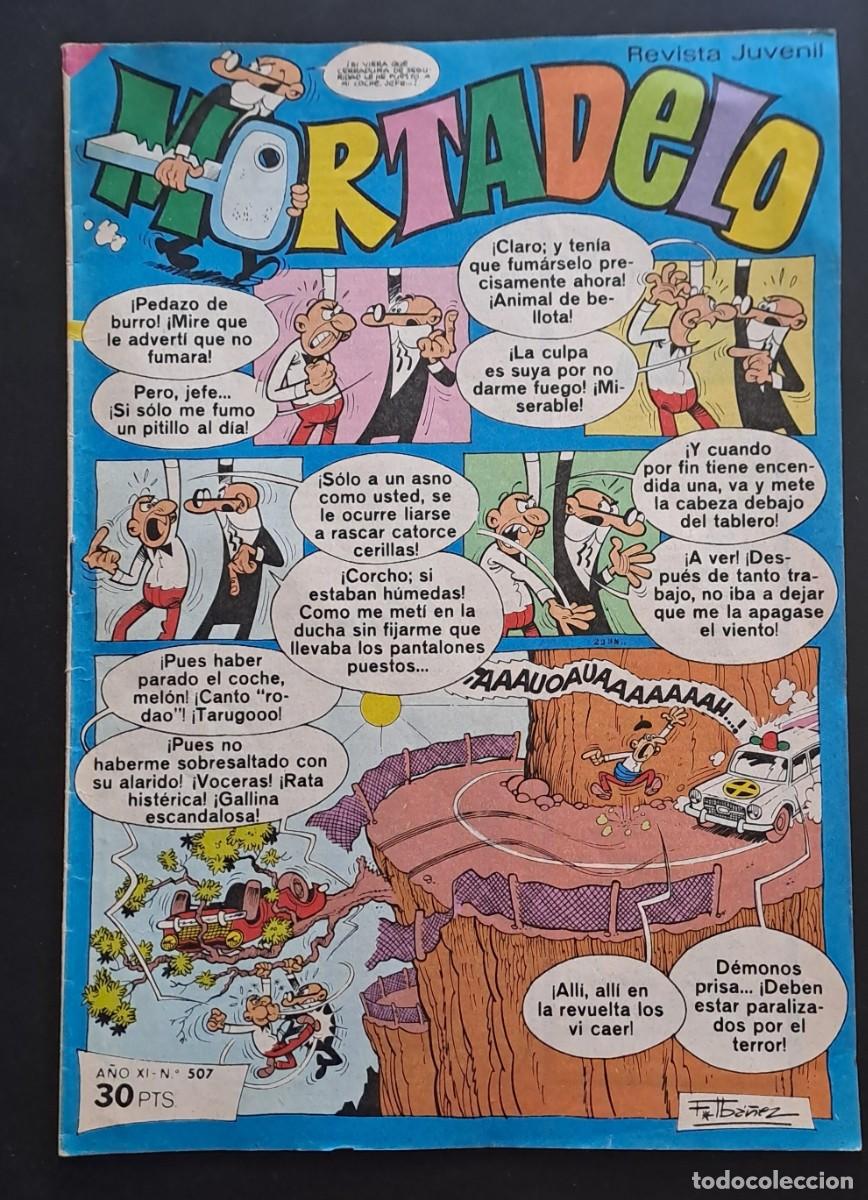 Livros de Banda Desenhada: MORTADELO. A&Ntilde;O XI N&ordm; 507 EDITORIAL BRUGUERA 1980