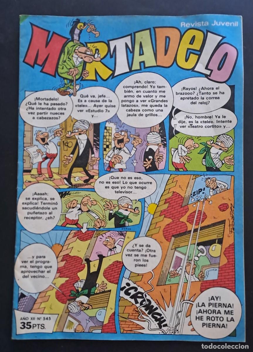 Livros de Banda Desenhada: MORTADELO. A&Ntilde;O XII N&ordm; 545 EDITORIAL BRUGUERA 1981