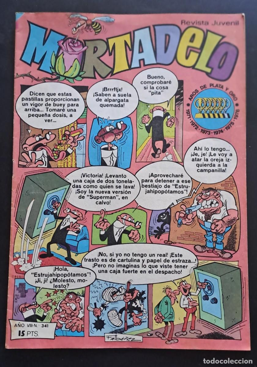 Giornalini: MORTADELO. A&Ntilde;O VIII N&ordm; 341 EDITORIAL BRUGUERA 1977