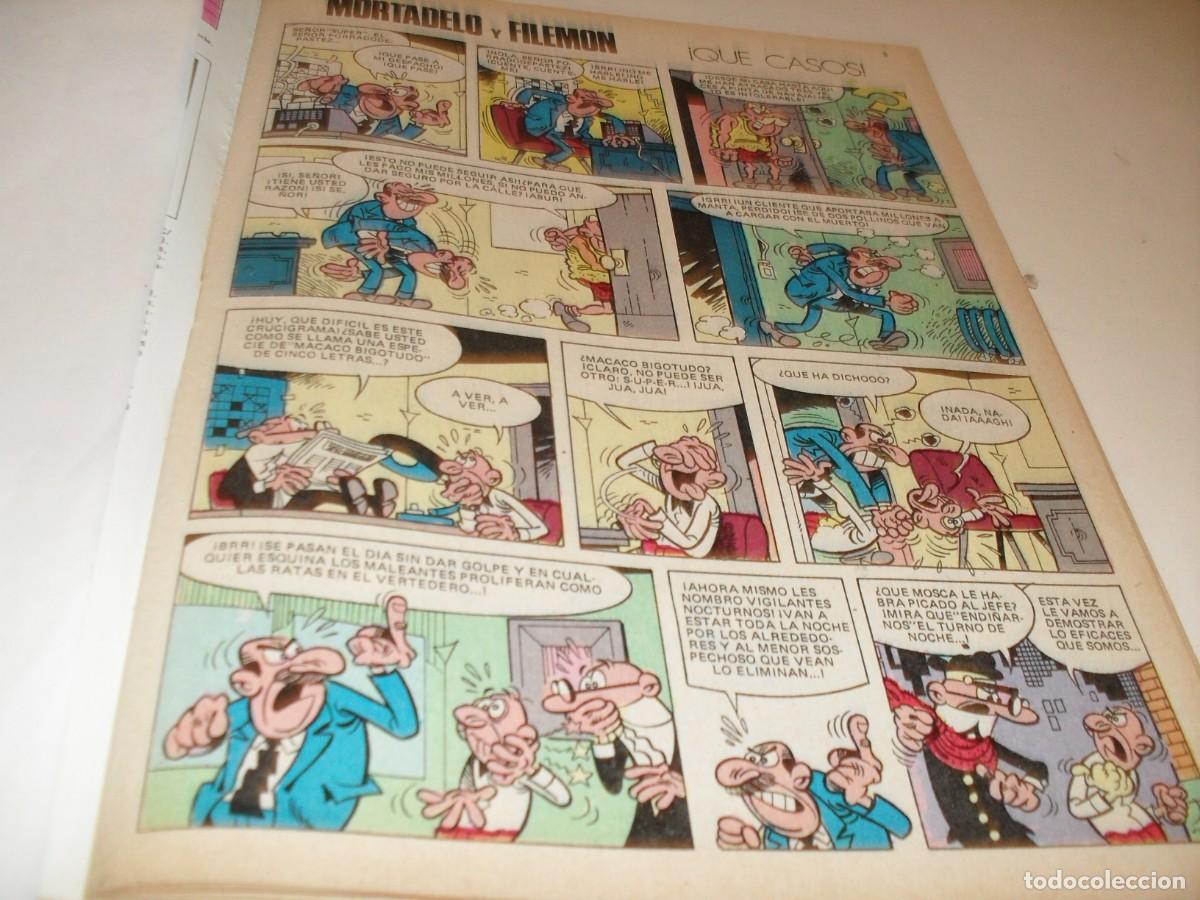 Tebeos: (REF.92),EN 4 PAGINAS MORTADELO APOCRIFO:QUE CASOS,DE DIFICIL REEDICION,BRUGUERA,1980