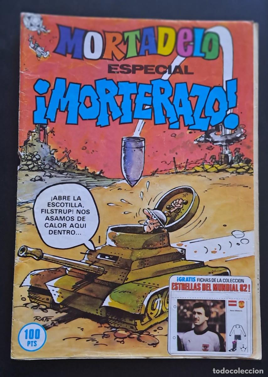 Tebeos: MORTADELO. ESPECIAL &iexcl;MORTERAZO! NO CONTIENE FICHAS. EDITORIAL BRUGUERA 1982
