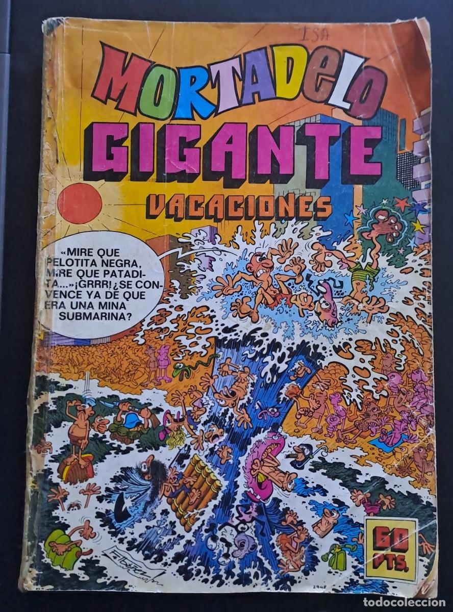 Tebeos: MORTADELO. GIGANTE VACACIONES EDITORIAL BRUGUERA 1975
