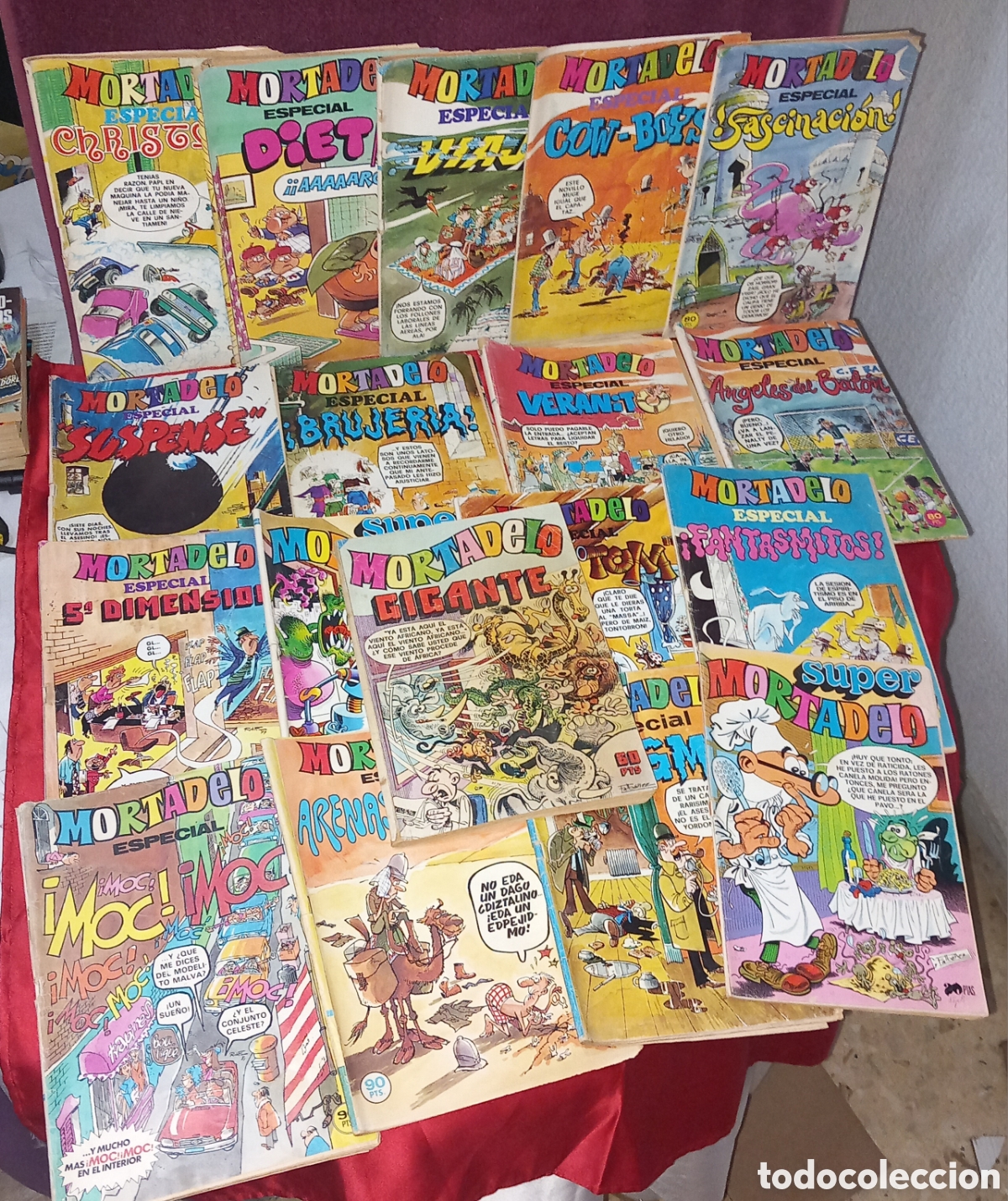 Tebeos: LOTE 17 COMICS MORTADELO ESPECIAL