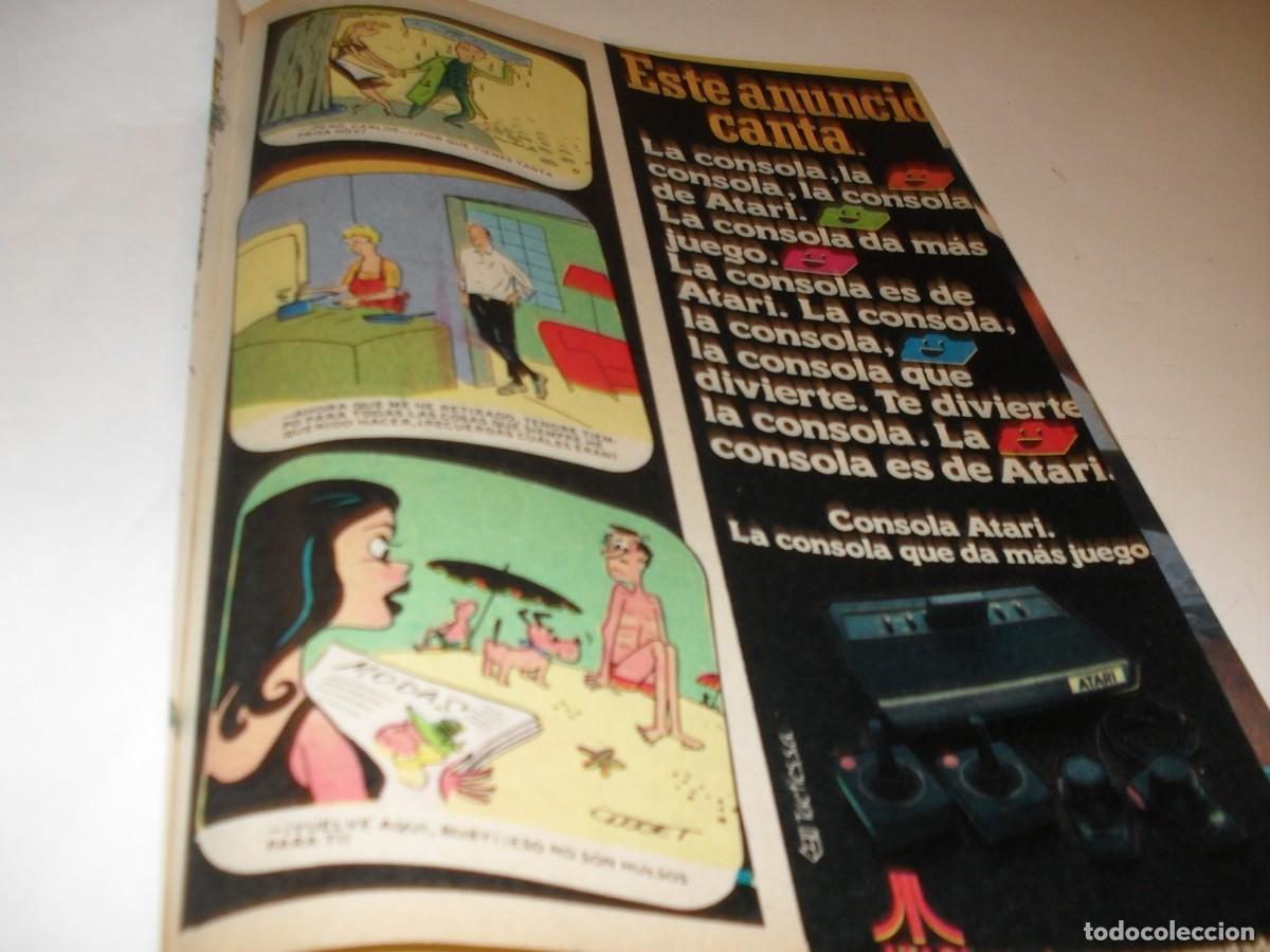 Tebeos: (REF.92),EN 6 PAGINAS 13,RUE DEL PERCEBE+TRANQUI Y TRONCO+PUBLICIDAD CONSOLAS ATARI,BRUGUERA,1984