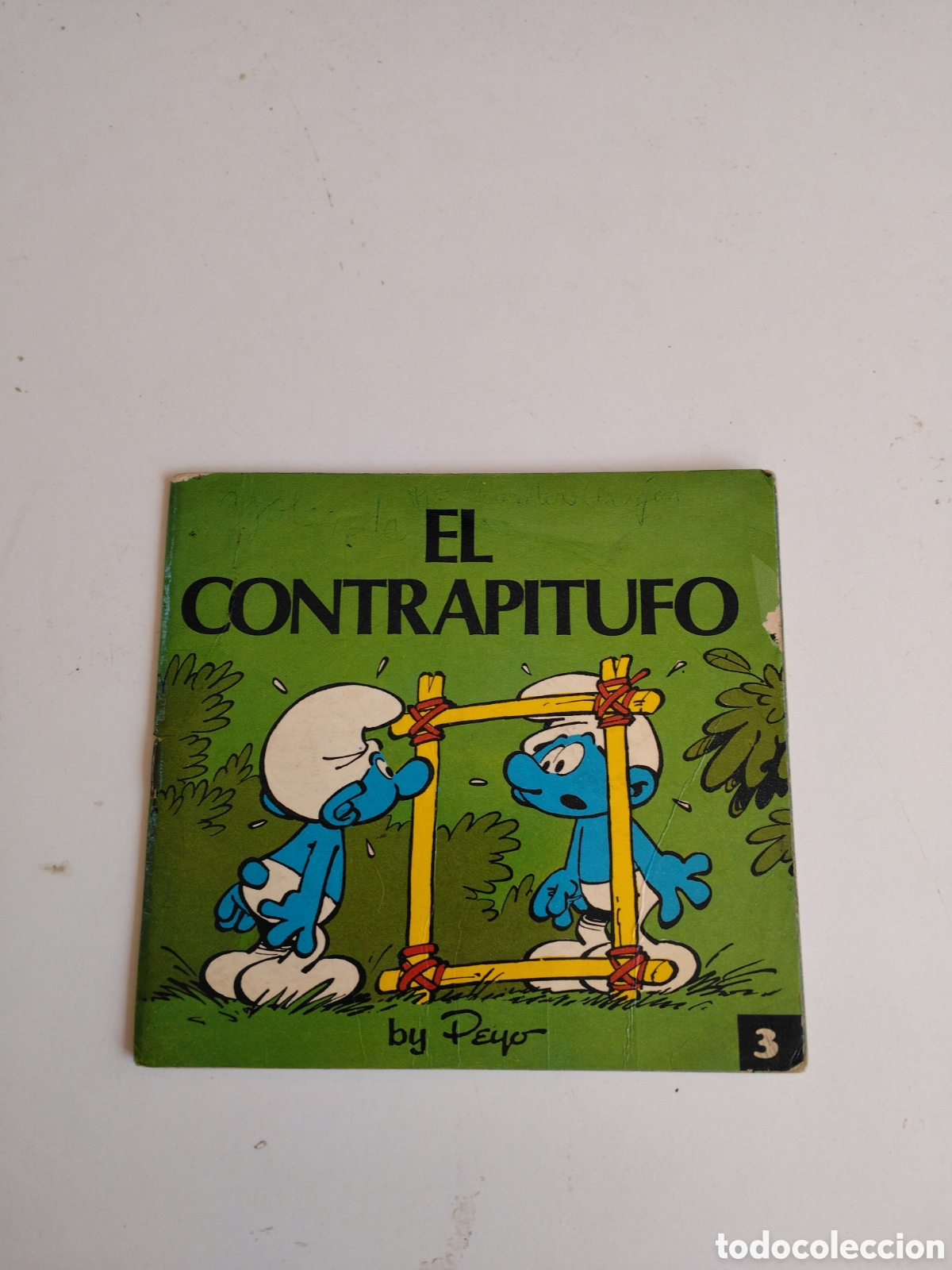 Tebeos: EL CONTRAPITUFO - PEYO - N&ordm; 3 - EDITORIAL BRUGUERA 1981.