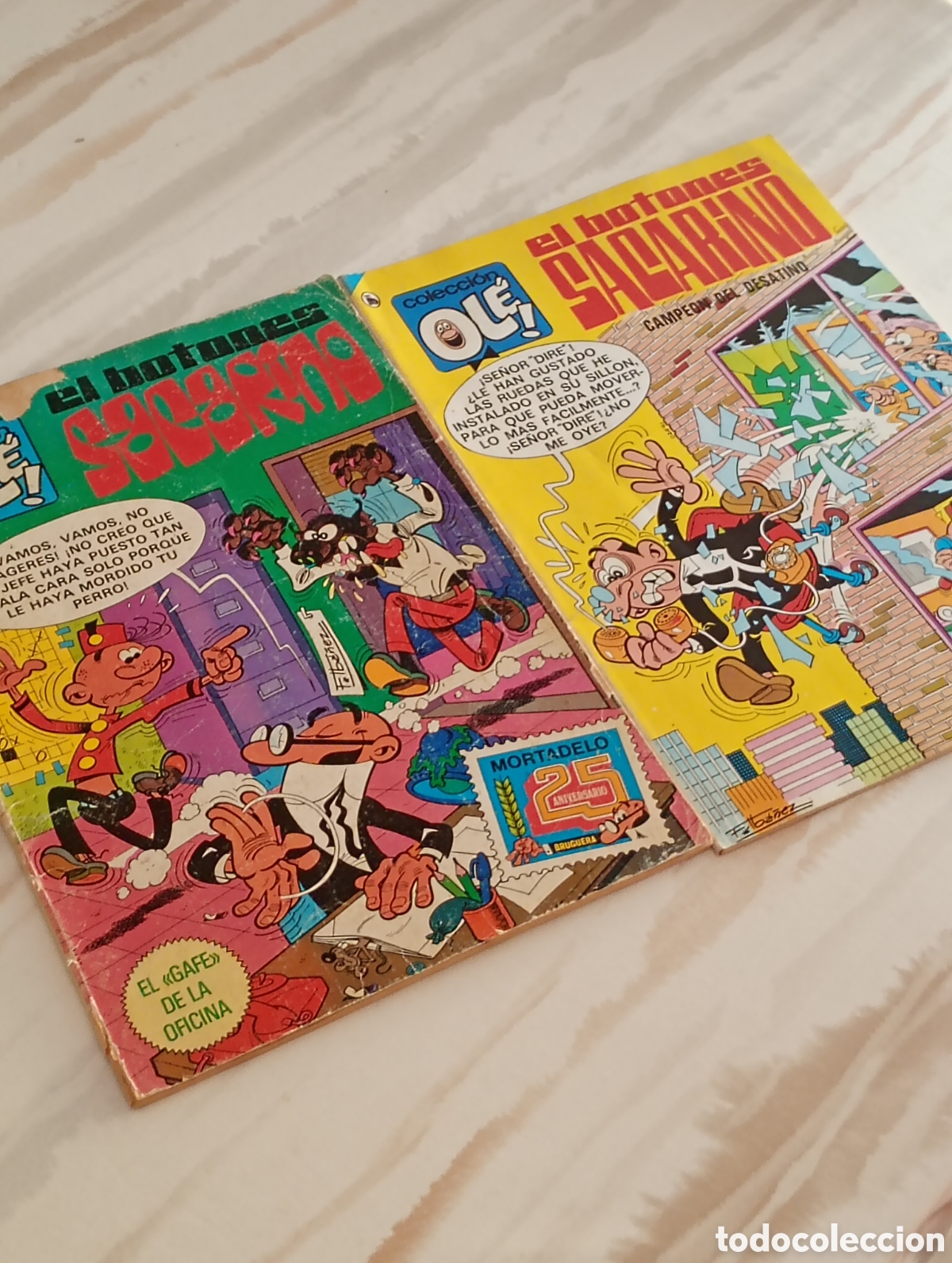 Tebeos: EL BOTONES SACARINO COLECCI&Oacute;N OL&Eacute; 2 EJEMPLARES