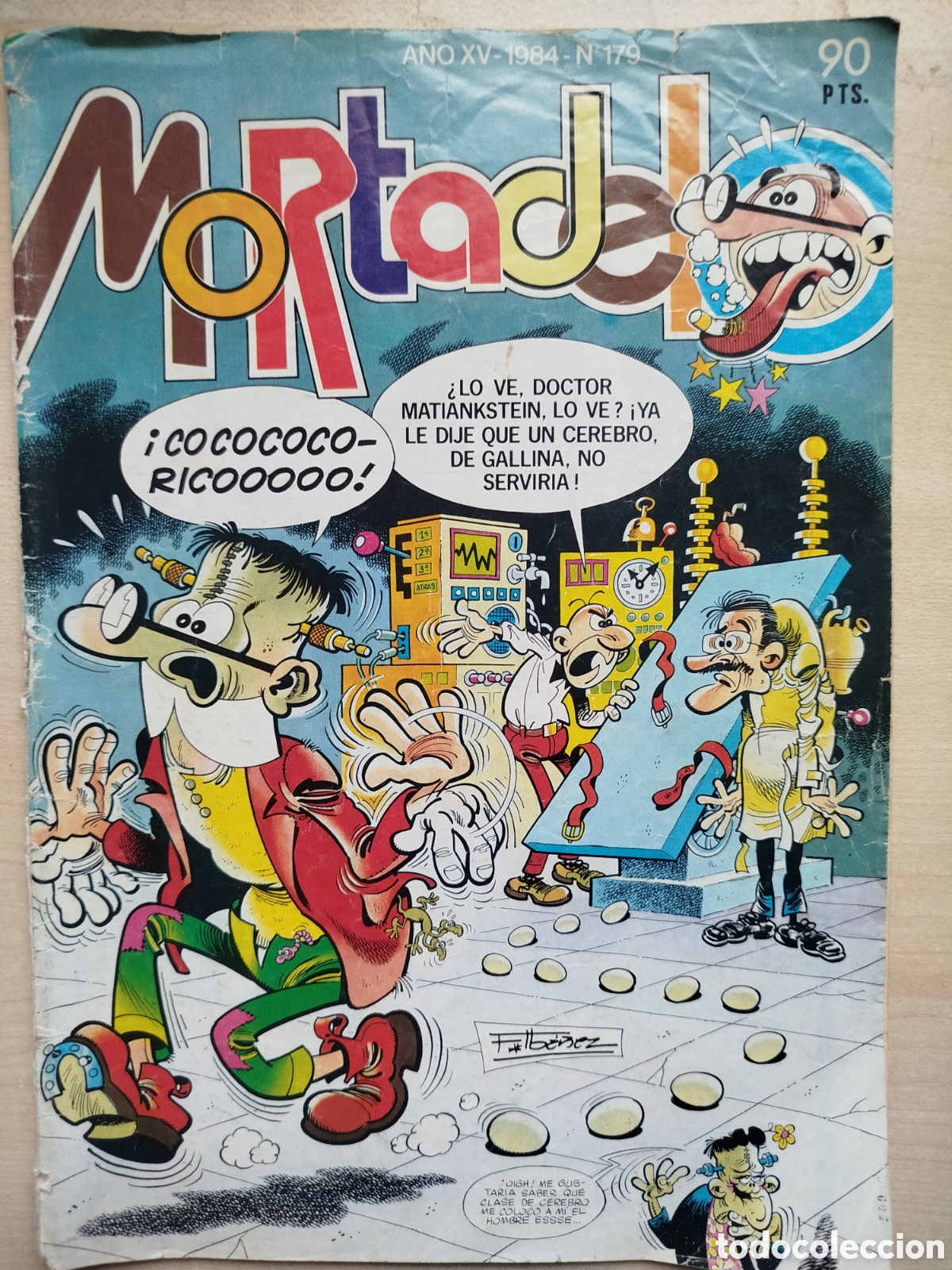 Tebeos: Mortadelo, a&ntilde;o XV, 1984, n&uacute;m. 179