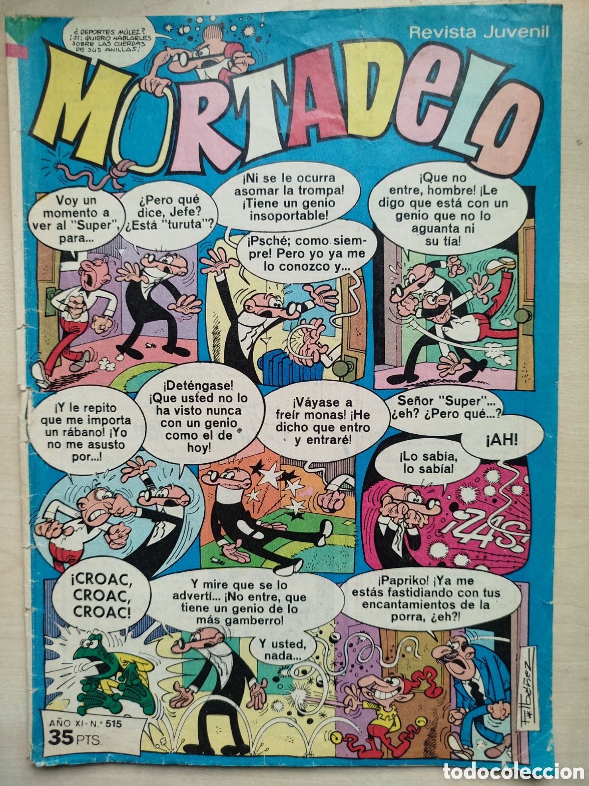 Tebeos: Mortadelo, a&ntilde;o XI, n&uacute;m. 515 - Foto 1