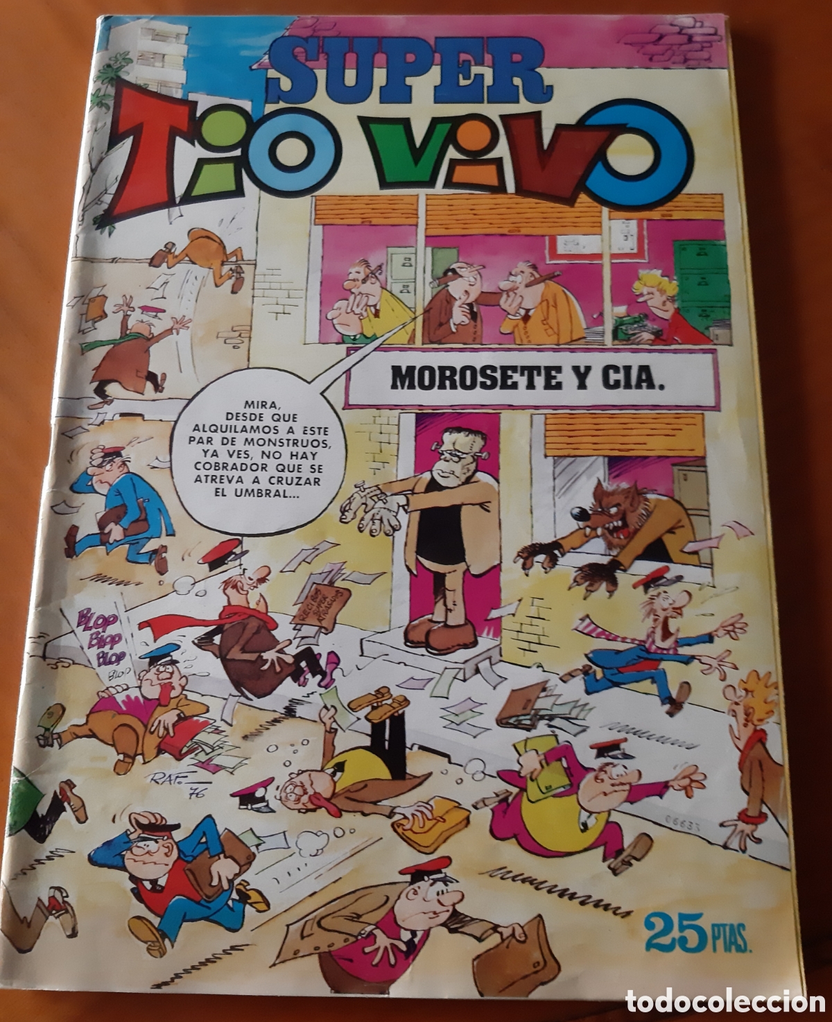 Tebeos: C&oacute;mic S&uacute;per T&iacute;o Vivo. Bruguera. N&uacute;mero 48.
