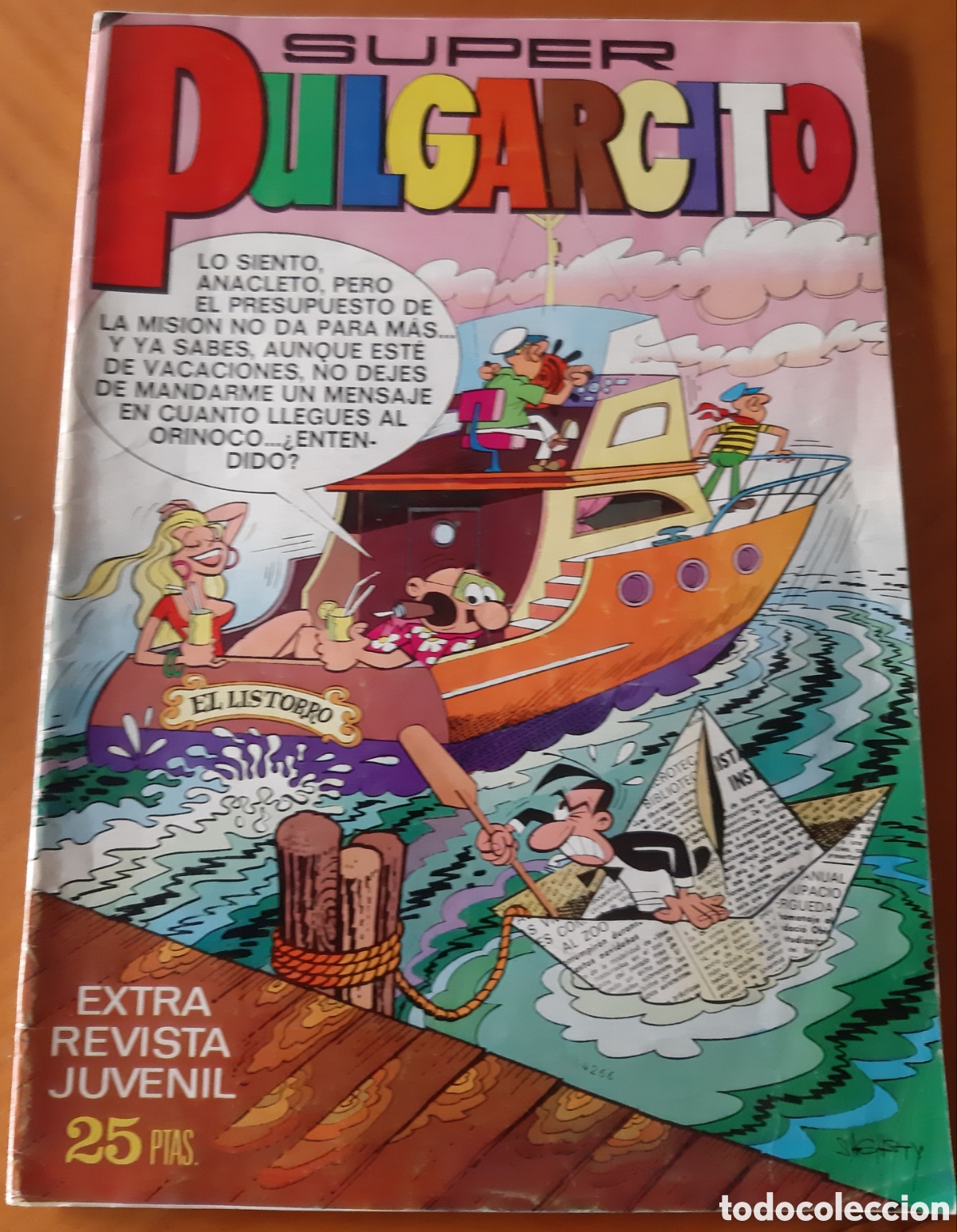 Tebeos: C&oacute;mic S&uacute;per Pulgarcito. Bruguera. N&uacute;mero 59