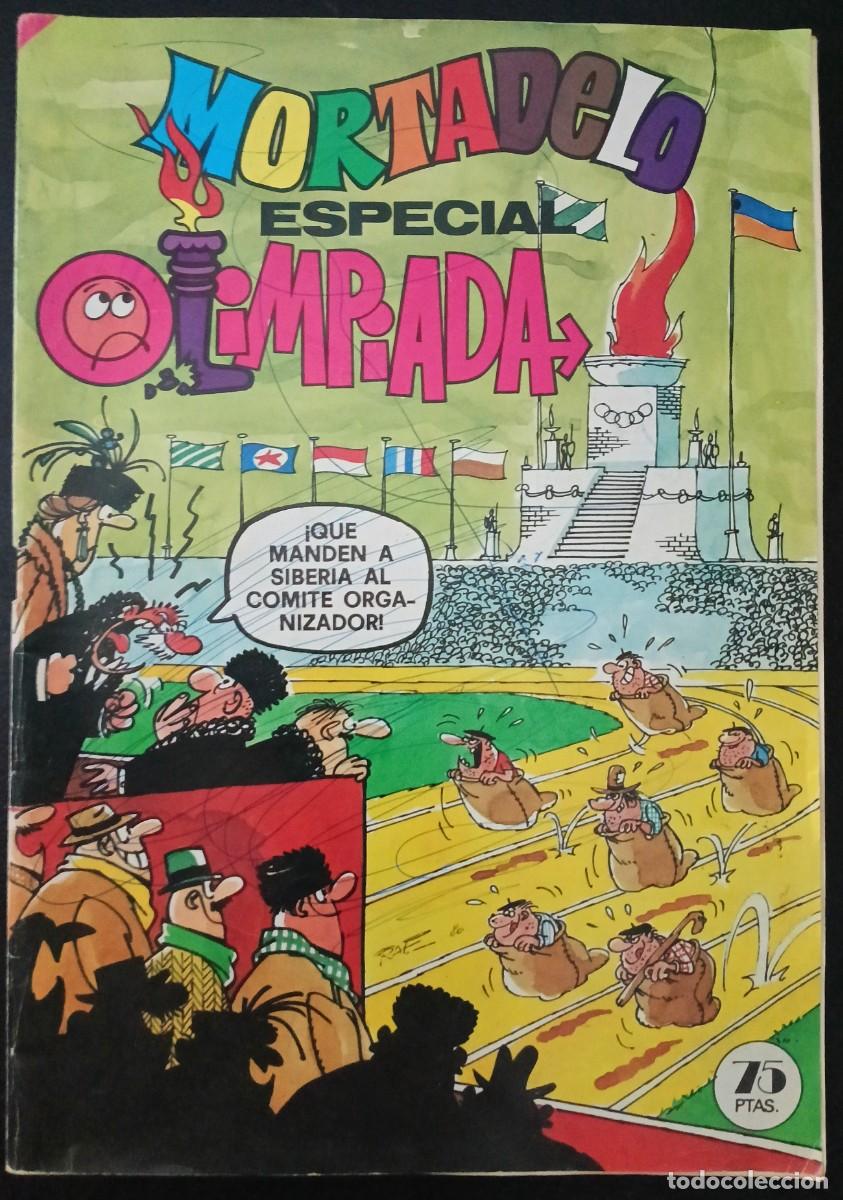 Tebeos: MORTADELO ESPECIAL-BRUGUERA- N&ordm; 90 -OLIMPIADA-SECCI&Oacute;N R-SIR TIM-RAF-1980-REGULAR-ESCASO-VEA-1748