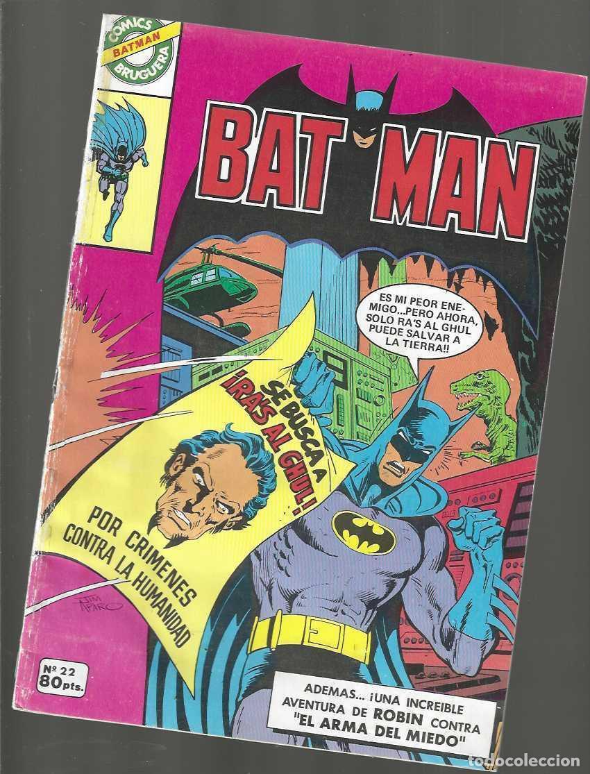 Tebeos: BATMAN N&ordm; 22 - GRAPA BRUGUERA - ESTADO NORMAL