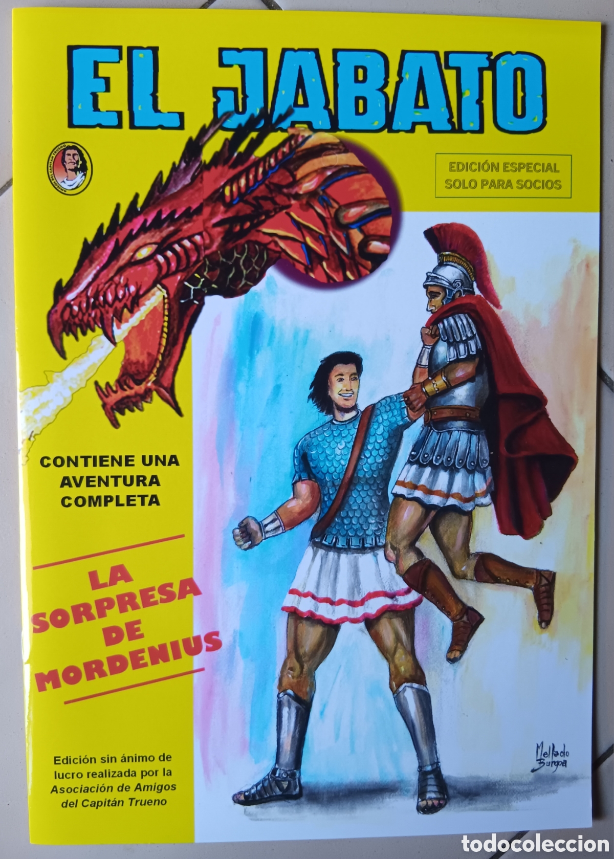 Tebeos: TEBEOS-COMICS GOYO ● EL JABATO ● LA SORPRESA DE MORDENIUS ● CUADERNO INEDITO ● UU99 X0224 ●