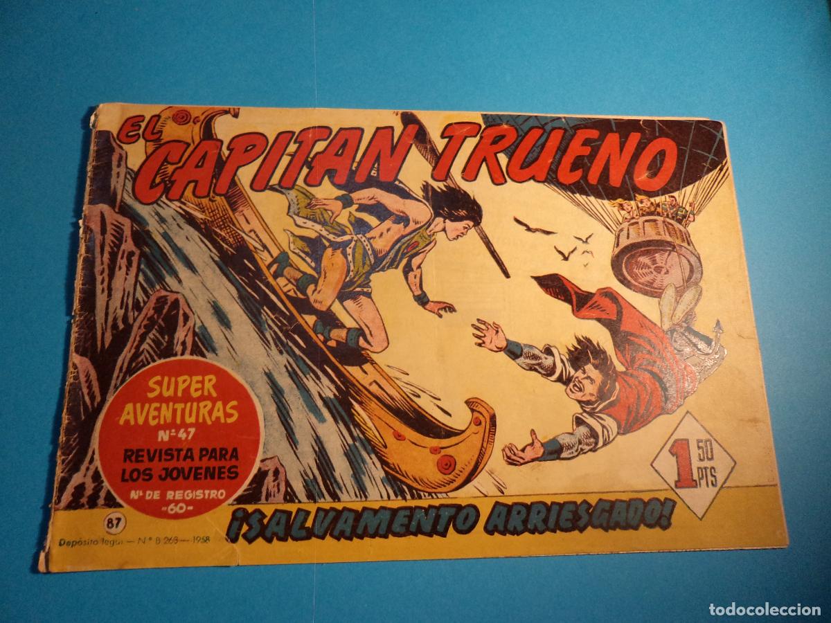 Tebeos: El Capitan Trueno. N&ordm; 87. Bruguera. Es el de la foto.