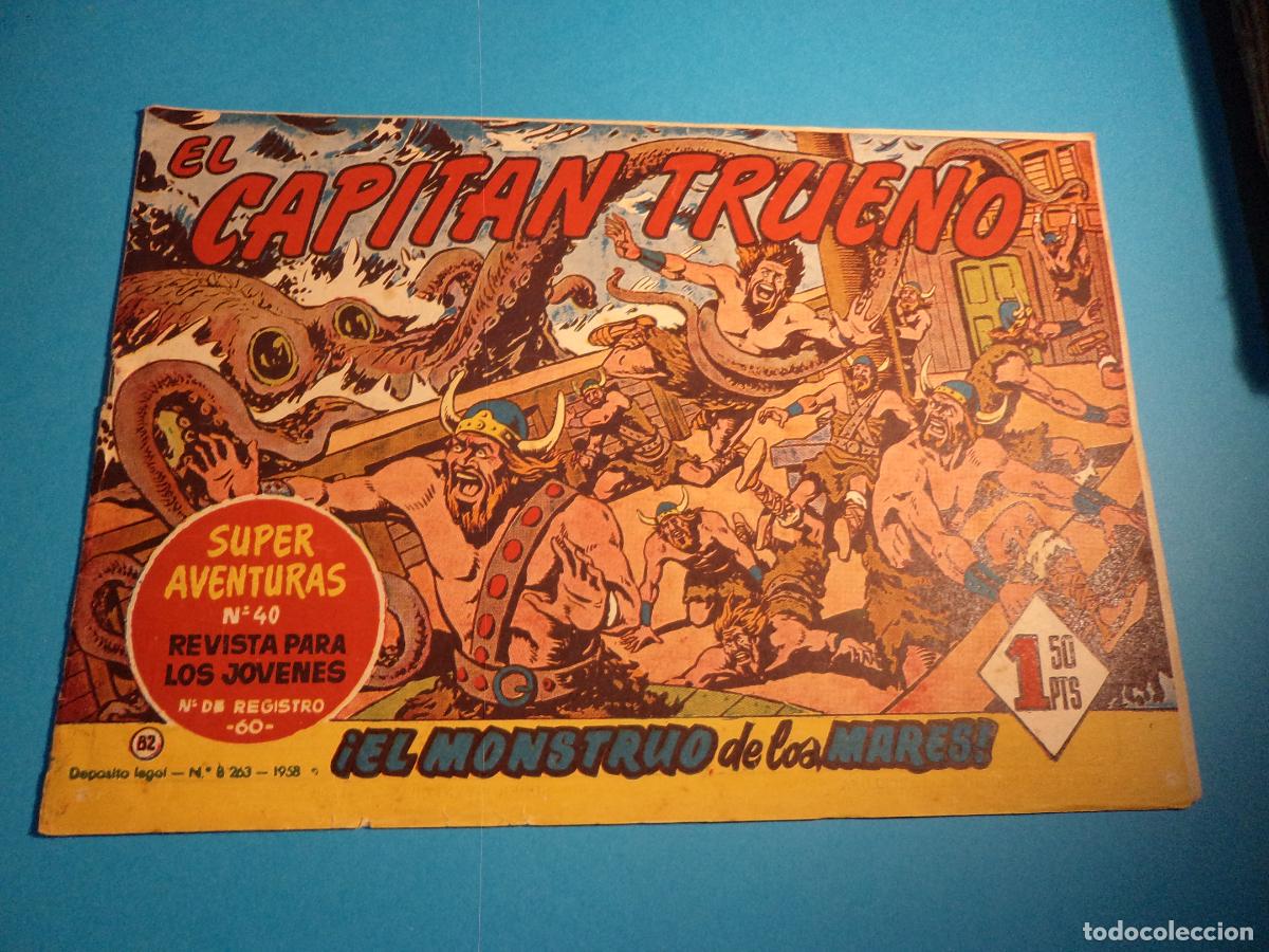 Tebeos: El Capitan Trueno. N&ordm; 82. Bruguera. Es el de la foto.