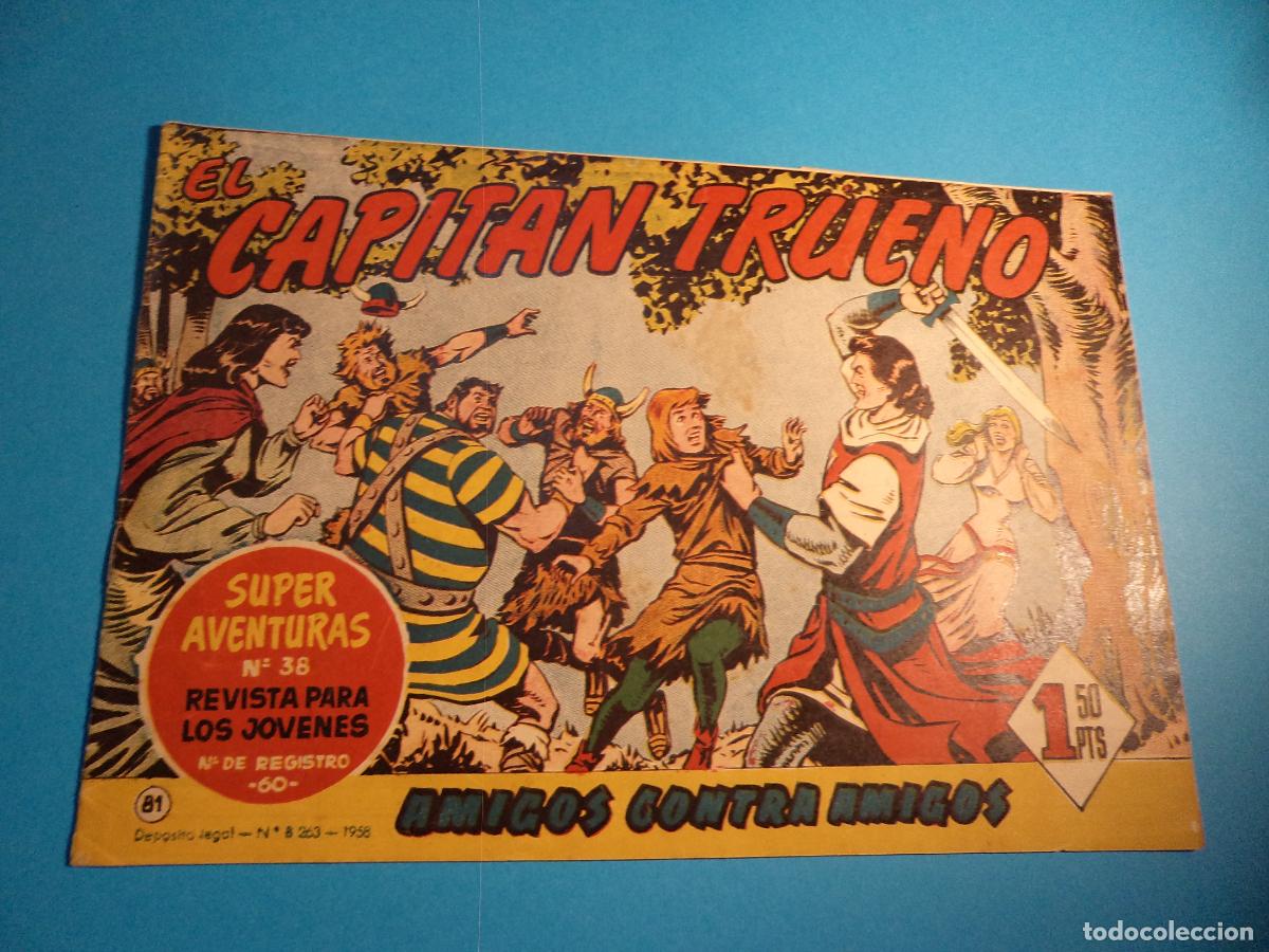 Tebeos: El Capitan Trueno. N&ordm; 81. Bruguera. Es el de la foto.