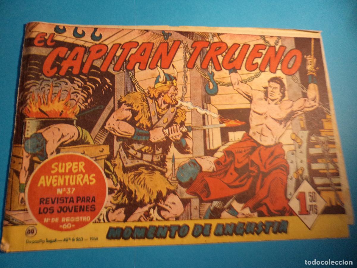Tebeos: El Capitan Trueno. N&ordm; 80. Bruguera. Es el de la foto. Con se&ntilde;ales de uso.