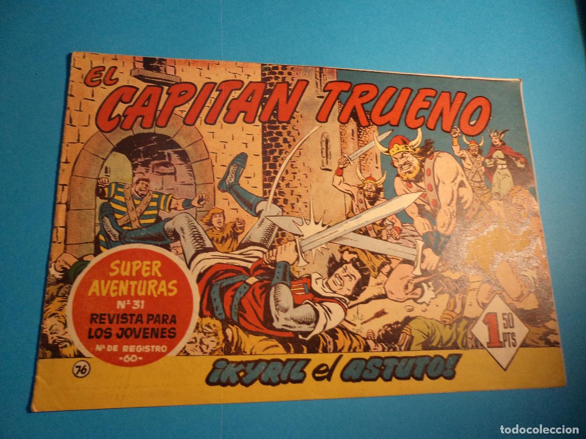 Tebeos: El Capitan Trueno. N&ordm; 76. Bruguera. Es el de la foto.