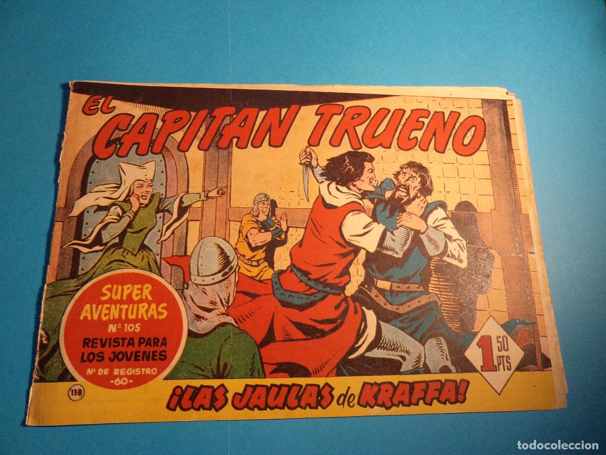 Tebeos: Capitan Trueno. N&ordm; 118. Bruguera. Es el de la foto. Con se&ntilde;ales de uso.