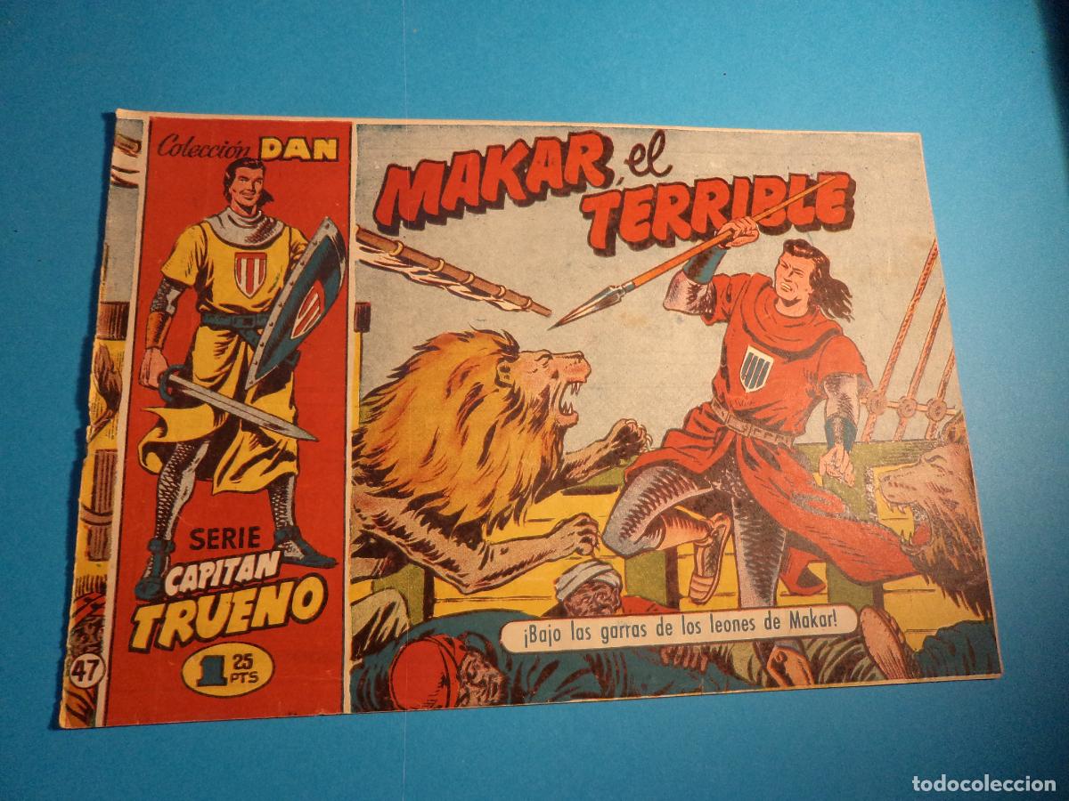 Tebeos: Capitan Trueno. N&ordm; 47. Bruguera. Es el de la foto. Tiene el lomo abierto.