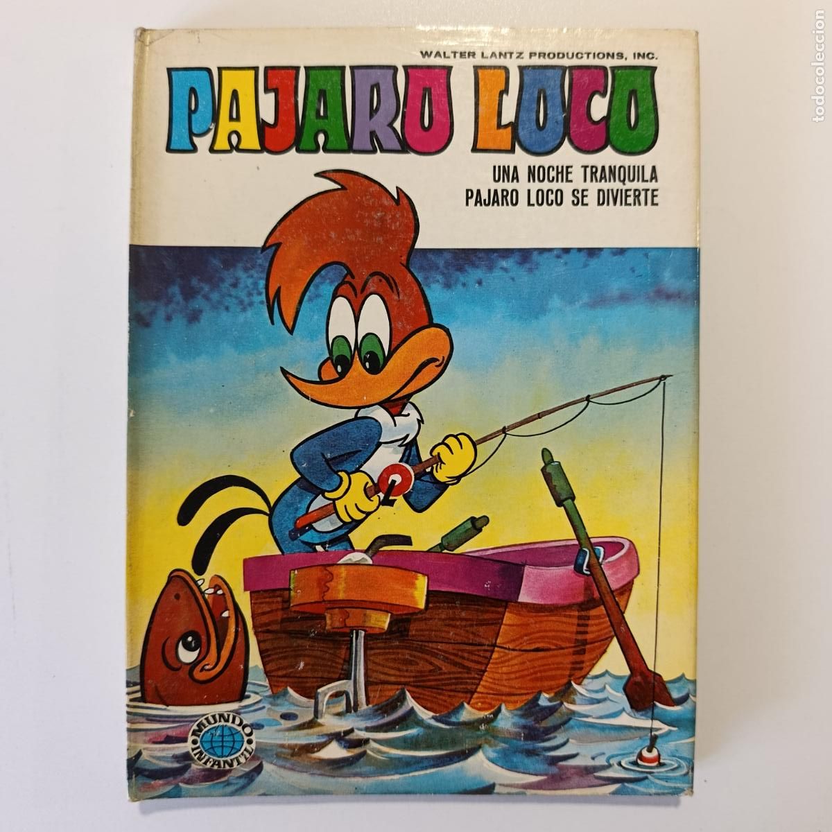 Tebeos: P&Aacute;JARO LOCO. UNA NOCHE TRANQUILA, P&Aacute;JARO LOCO SE DIVIERTE. EDIT BRUGUERA. 1&ordm; EDICI&Oacute;N, 1969