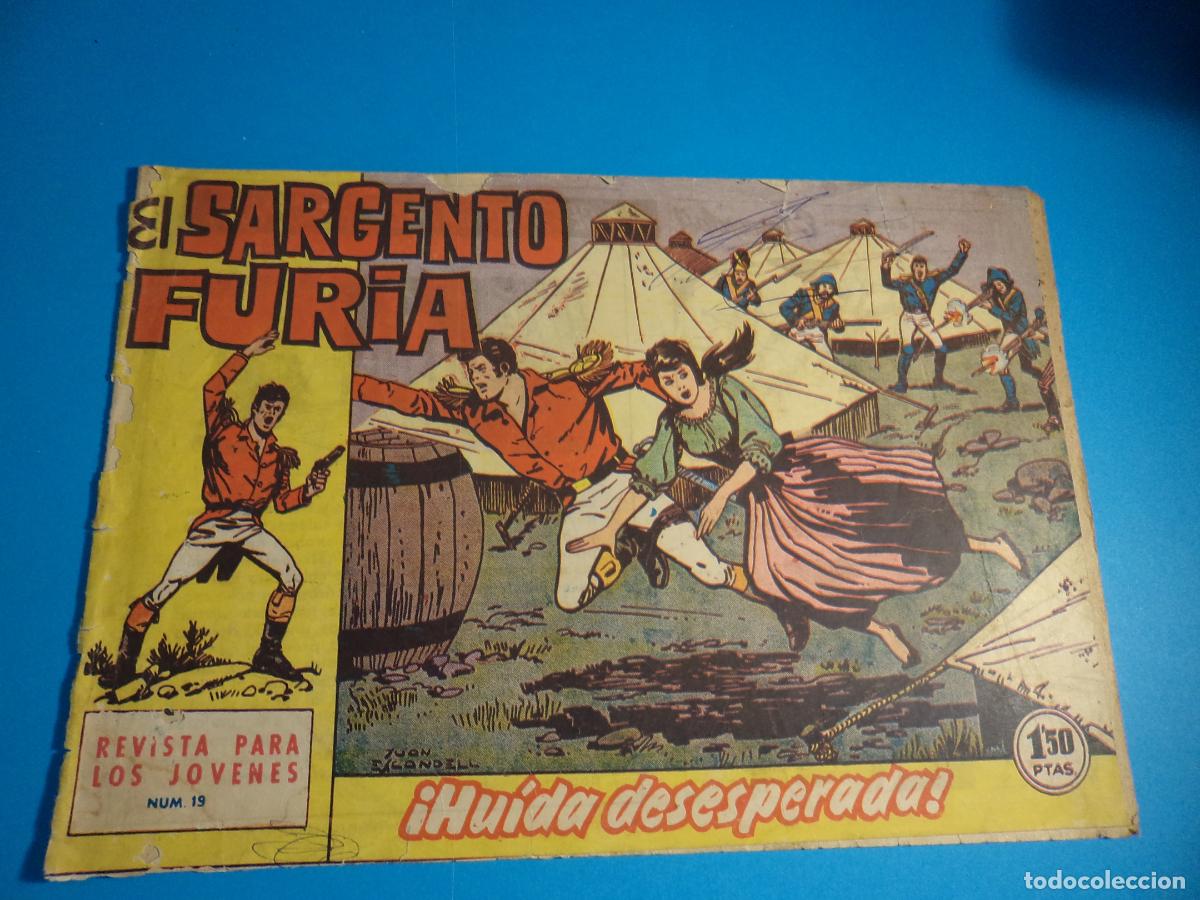 Tebeos: El Sargento Furia. N&ordm; 19. Bruguera. Es el de la foto. Castigado.