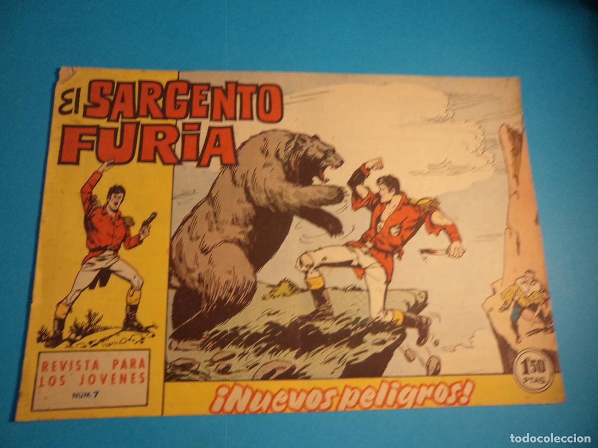 Tebeos: El Sargento Furia. N&ordm; 7. Bruguera. Es el de la foto.