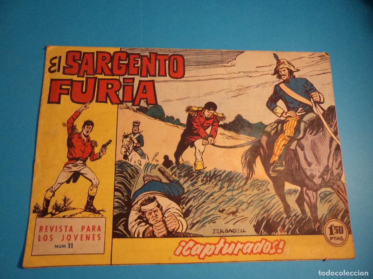 Tebeos: El Sargento Furia. N&ordm; 11. Bruguera. El de la foto.