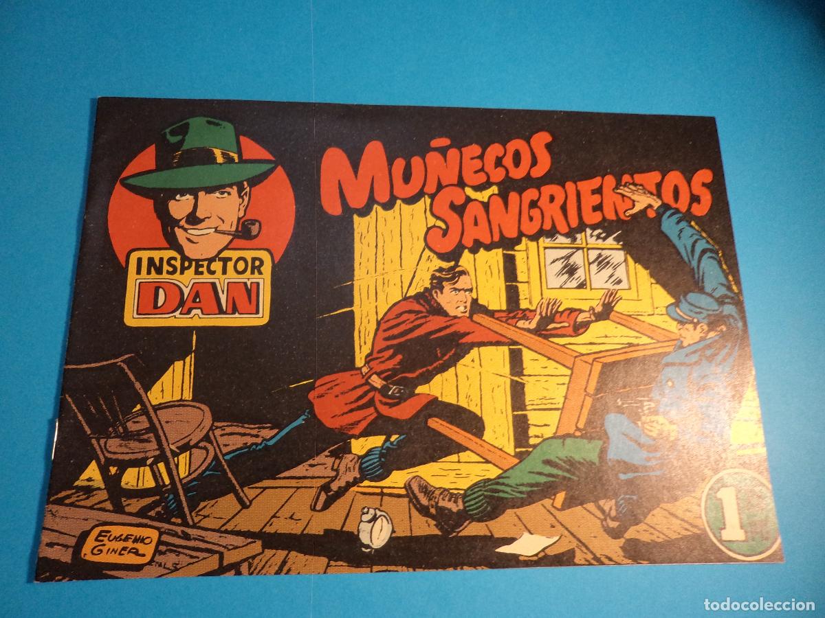 Tebeos: Inspector Dan. N&ordm; 1. Bruguera. Es el de la foto. REEDICION.