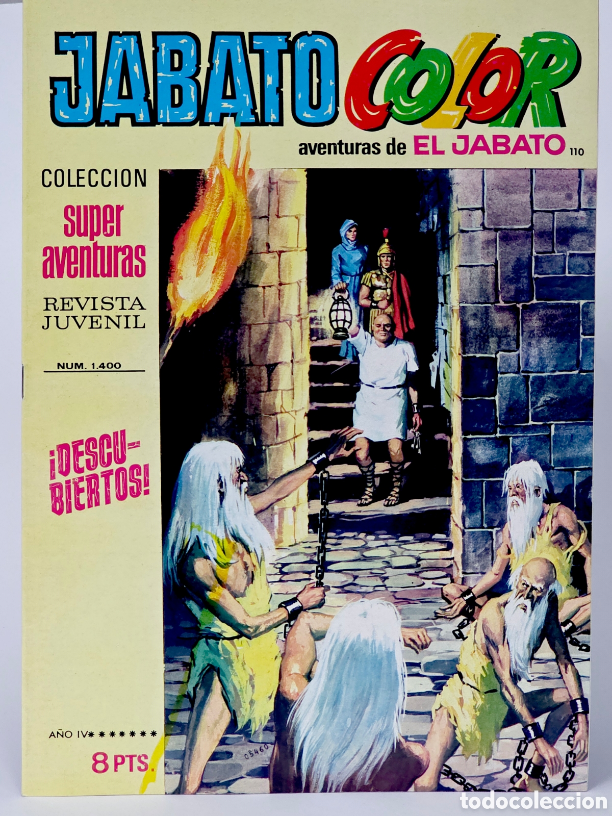 Tebeos: C&Oacute;MIC JABATO COLOR 110 SUPER AVENTURAS EDITORIAL BRUGUERA DE KIOSCO