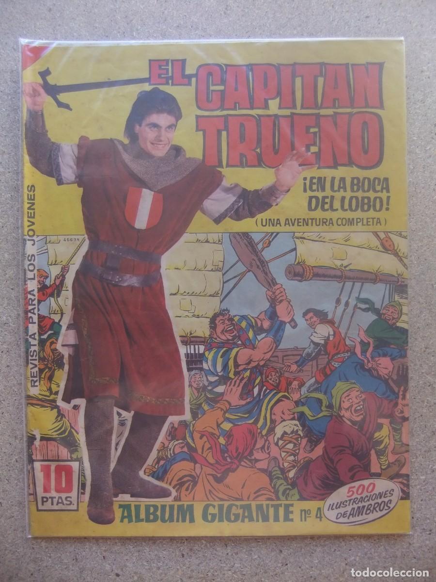 Tebeos: EL CAPITAN TRUENO ALBUM GIGANTE N&ordm; 4 EDITORIAL BRUGUERA