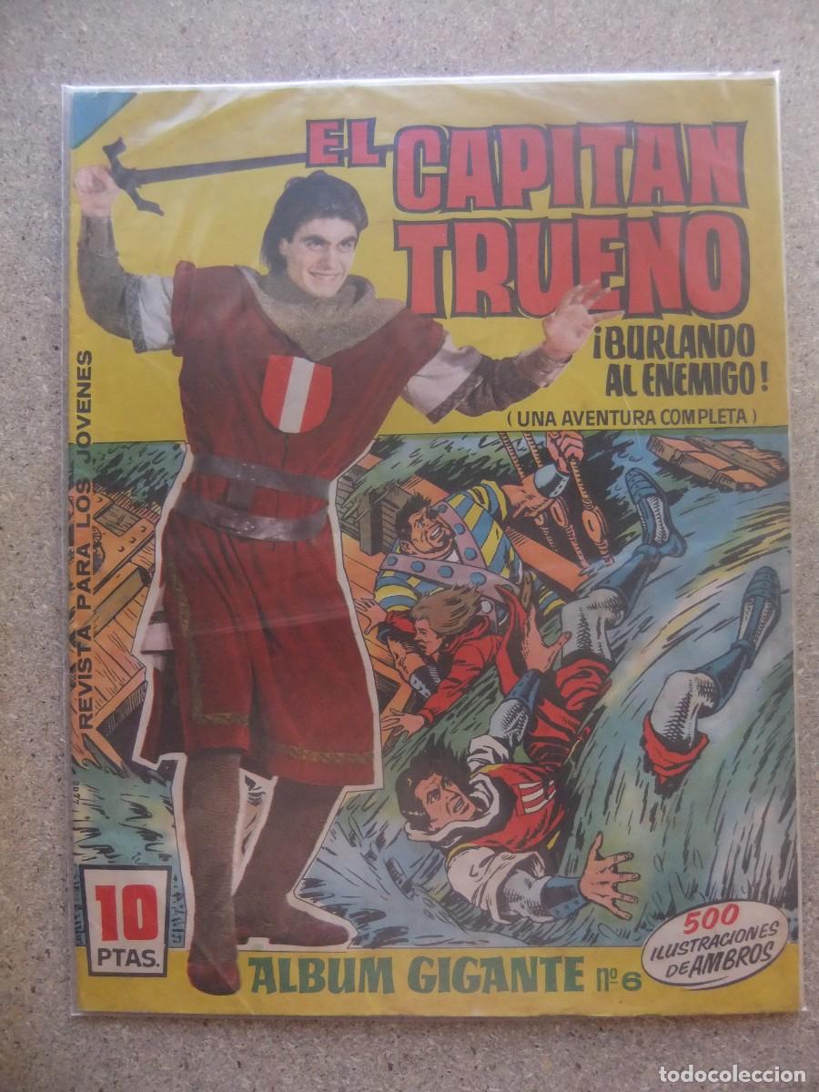Tebeos: EL CAPITAN TRUENO ALBUM GIGANTE N&ordm; 6 EDITORIAL BRUGUERA