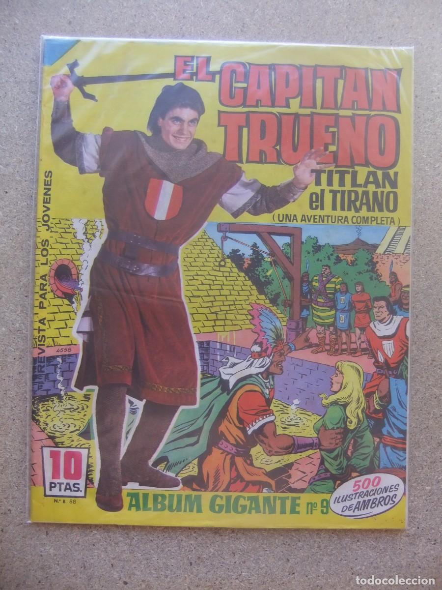 Tebeos: EL CAPITAN TRUENO ALBUM GIGANTE N&ordm; 9 EDITORIAL BRUGUERA