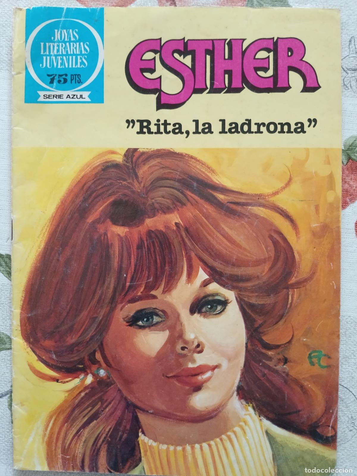 Tebeos: Esther n&ordm; 85 - Rita, la ladrona - Serie Azul