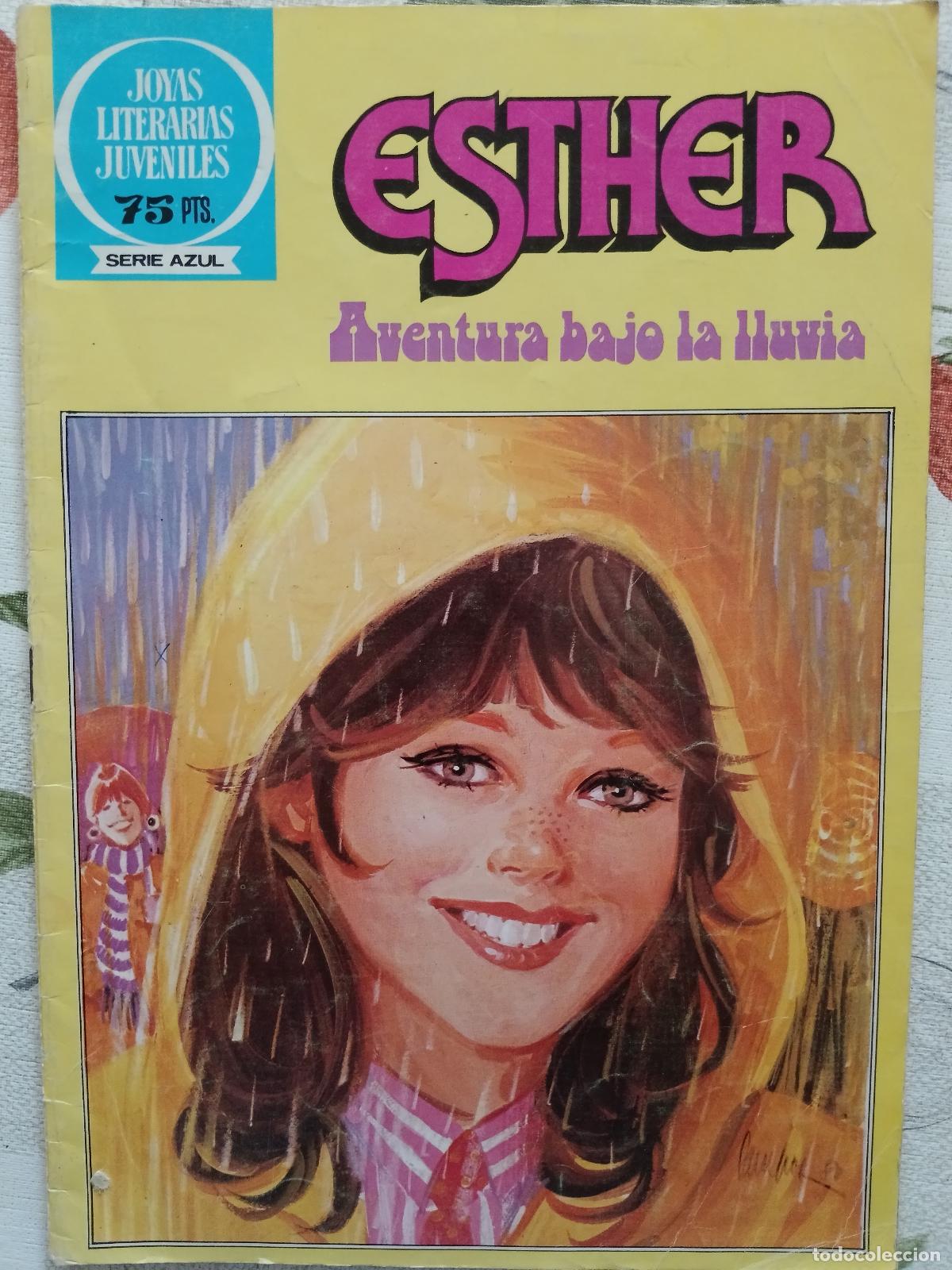 Tebeos: Esther n&ordm; 77 - Aventura bajo la lluvia - Serie Azul