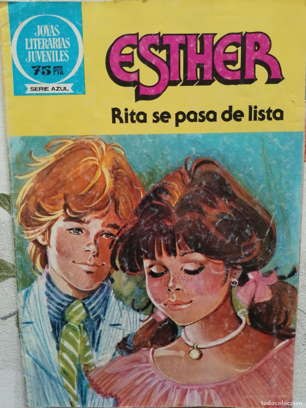 Tebeos: Esther n&ordm; 96 - Rita se pasa de lista - Serie Azul