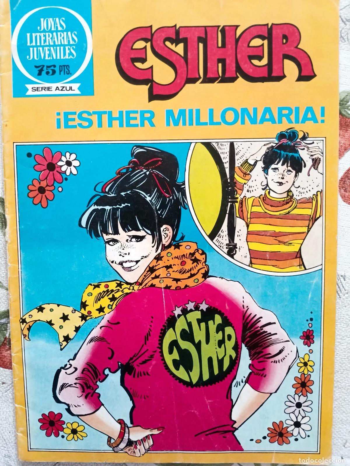 Tebeos: Esther n&ordm; 81 - Esther millonaria - Serie Azul