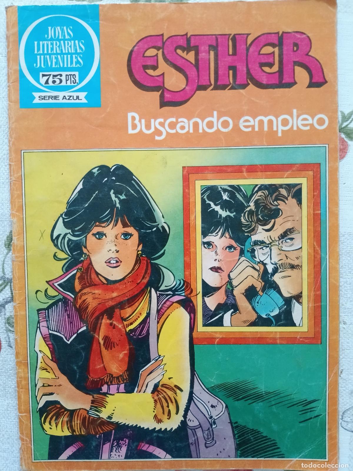 Tebeos: Esther n&ordm; 71 - Buscando empleo - Serie Azul