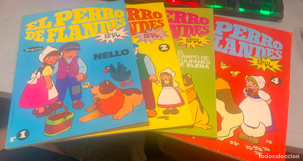 Tebeos: EL PERRO DE FLANDES / COMPLETA 4 N&Uacute;MEROS 1, 2, 3 Y 4 / TAURUS FILM - BRUGUERA 1978