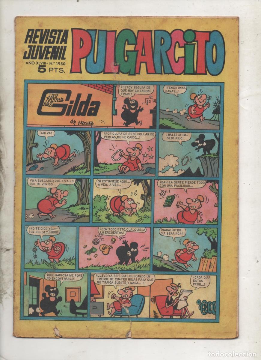 Tebeos: PULGARCITO N&ordm; 1950 -BRUGUERA