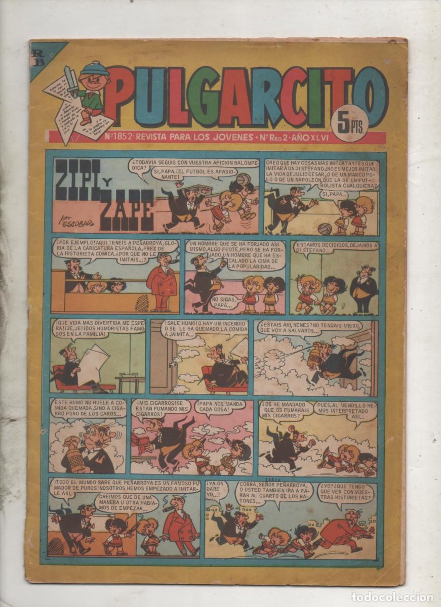 Tebeos: PULGARCITO N&ordm; 1852 -BRUGUERA