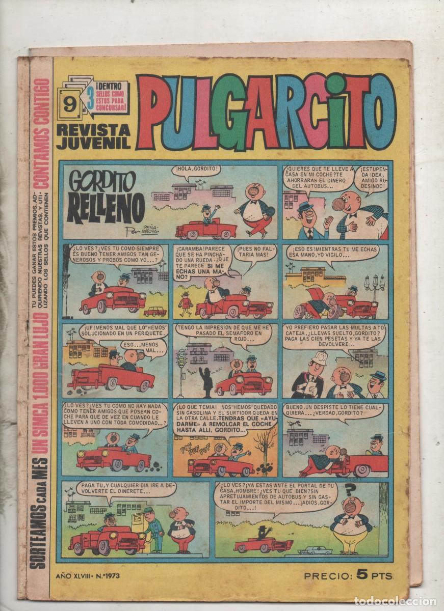 Tebeos: PULGARCITO N&ordm; 1973 -BRUGUERA