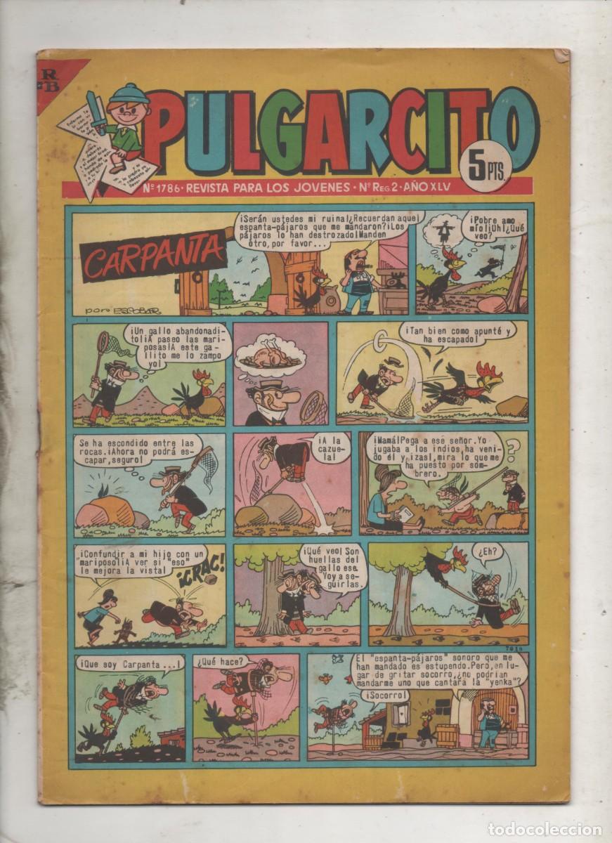 Tebeos: PULGARCITO N&ordm; 1786 -BRUGUERA