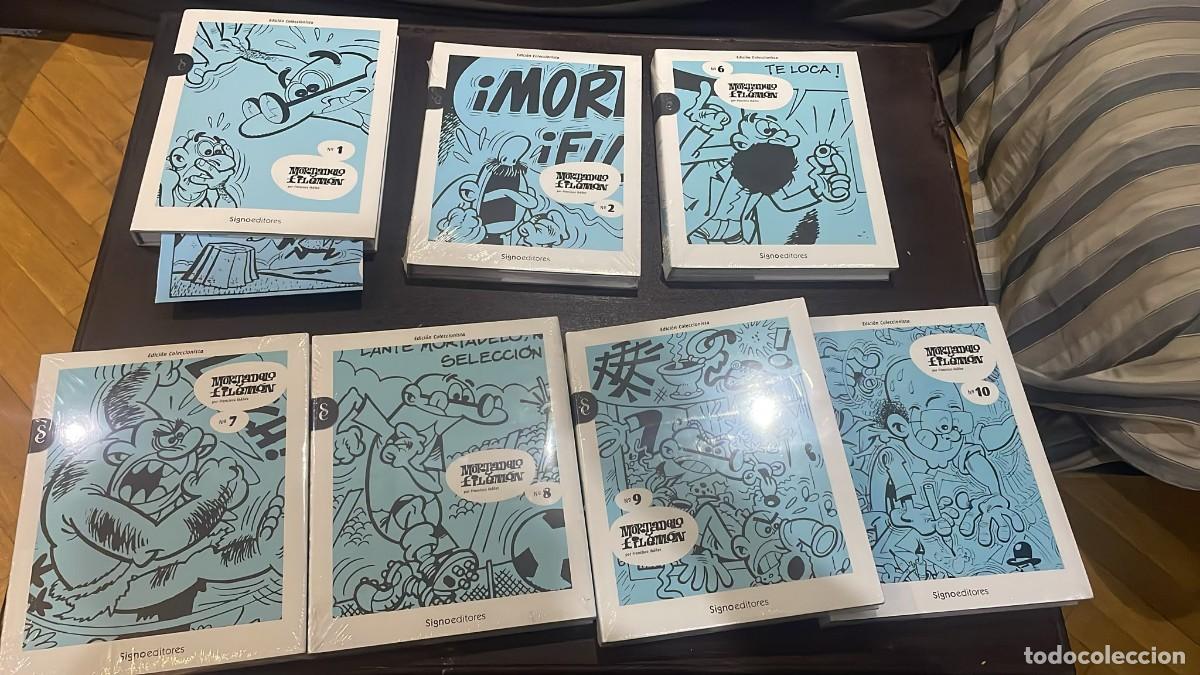 Tebeos: Mortadelo y Filem&oacute;n - Edici&oacute;n Coleccionista Signo Editores (7 Tomos - 6 Precintados)
