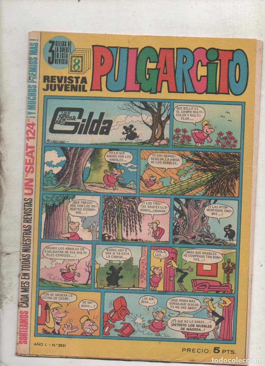 Tebeos: PULGARCITO N&ordm; 2051 -BRUGUERA