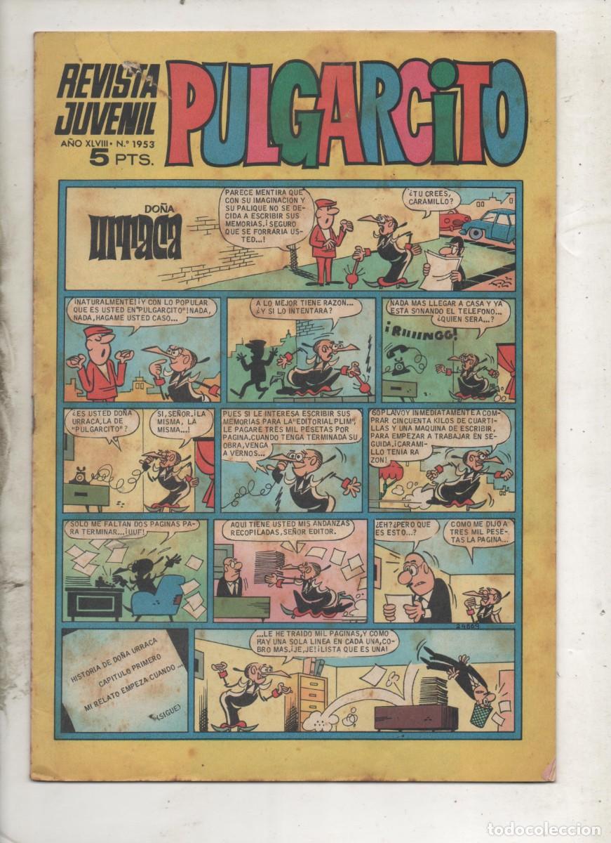 Tebeos: PULGARCITO N&ordm; 1953 -BRUGUERA